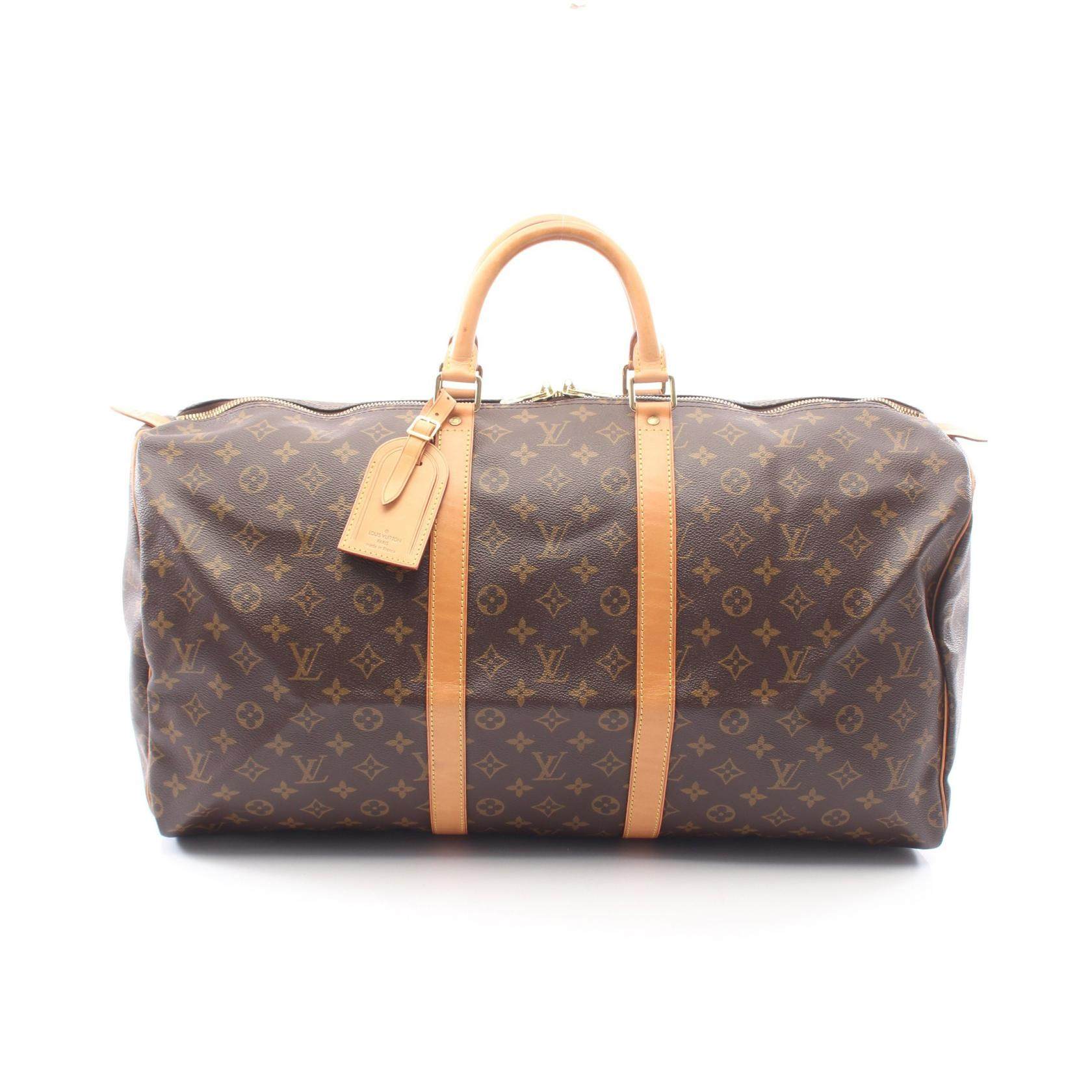 Louis Vuitton Keepall55 Monogram Boston Bag