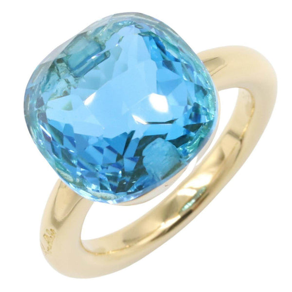 Pomellato Nudo Au750 Blue Topaz Ring