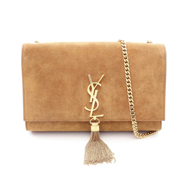 Saint Laurent Paris Kate Suede Shoulder Bag
