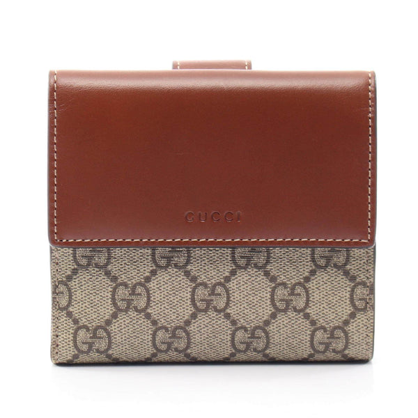 Gucci GG Supreme Leather PVC Wallet