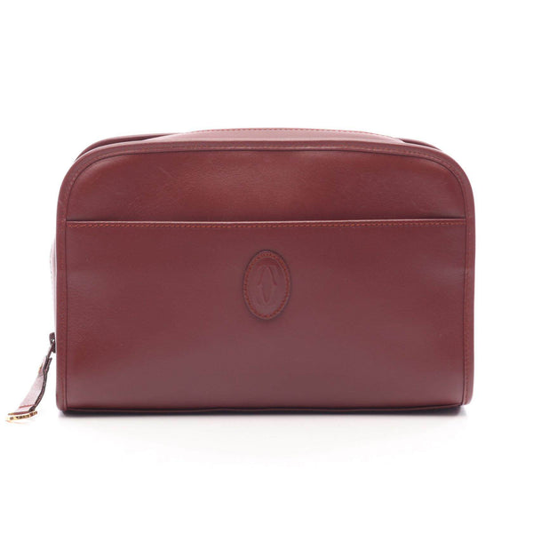 Cartier Must Line Leather Clutch Bag
