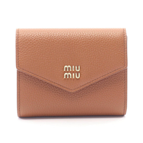 Miu Miu VIT DAINO tri fold wallet