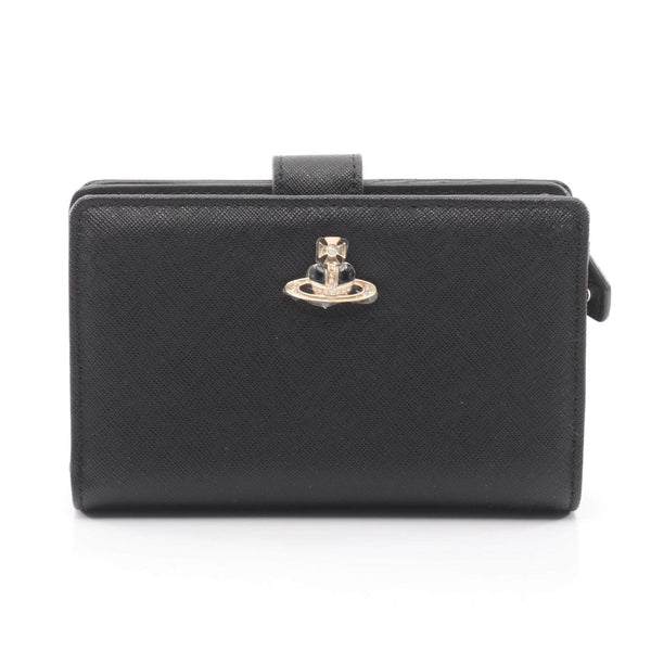 Vivienne Westwood ZIP CARD WALLET Leather Bi Fold Wallet