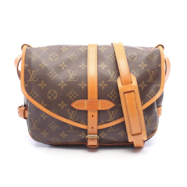 Louis Vuitton Saumur 30 Monogram Coated Canvas Shoulder Bag