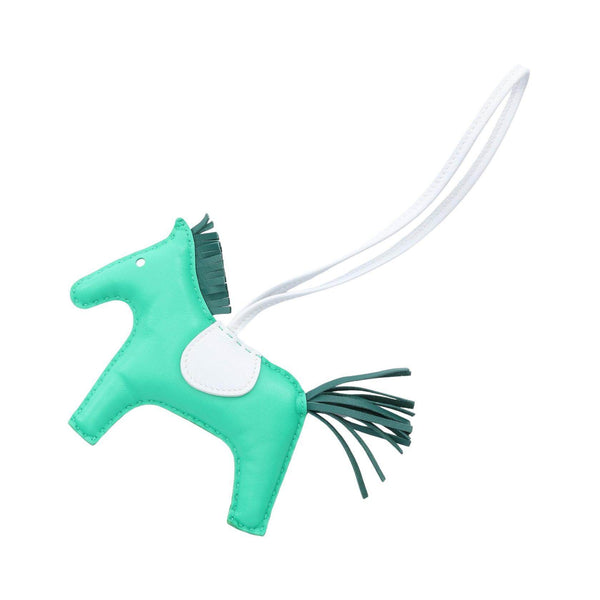 Hermes Rodeo MM Anjou Milo Leather Charm