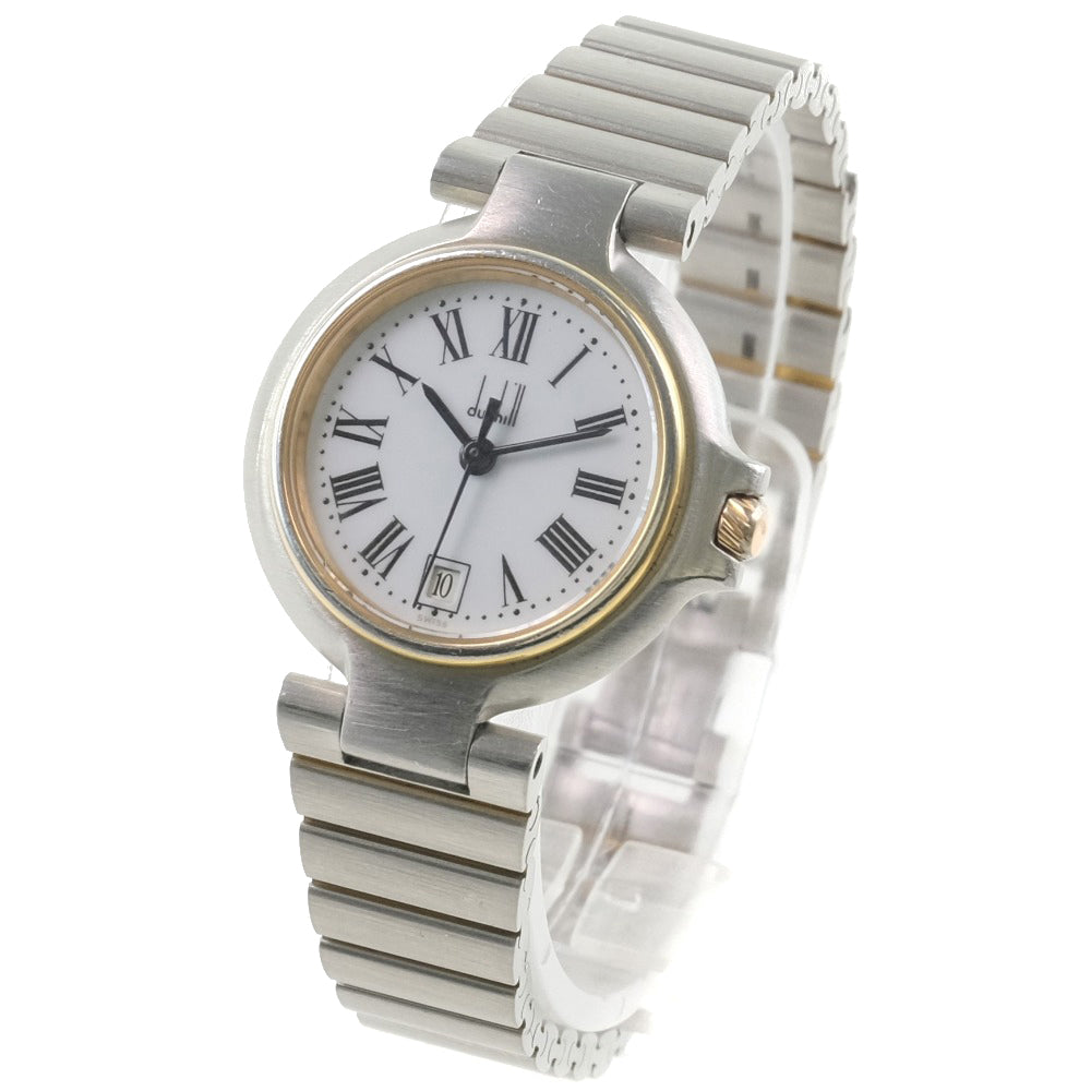 Dunhill Millenium Women's Quartz Watch with White Dial in Stainless Steel【Used】