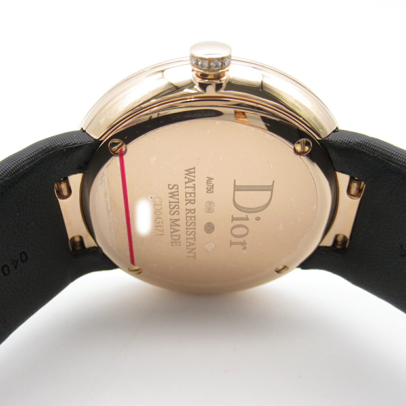 Dior LA D DE DIOR Watch Pink Gold Diamond