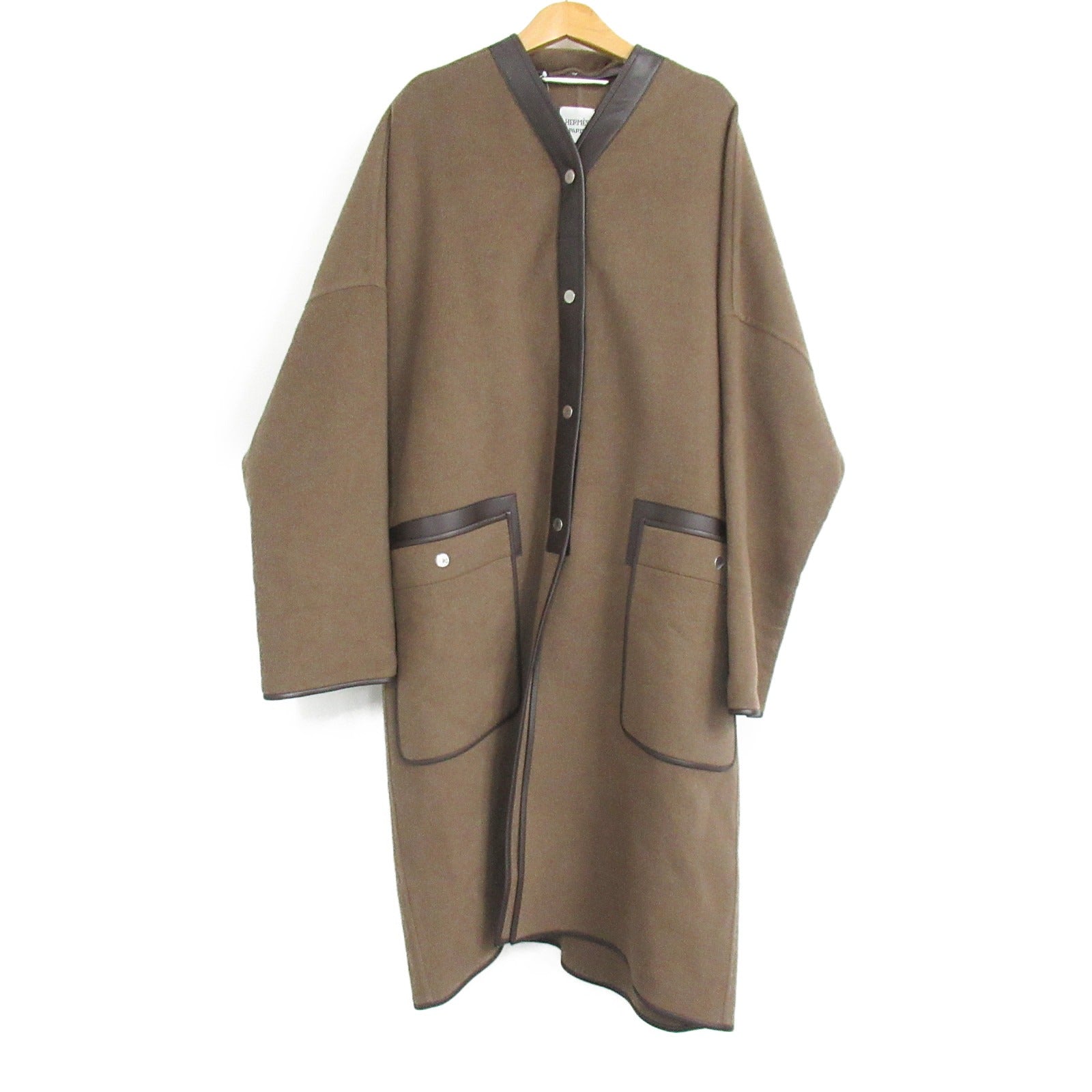 Hermes Cashmere Coat with Stole