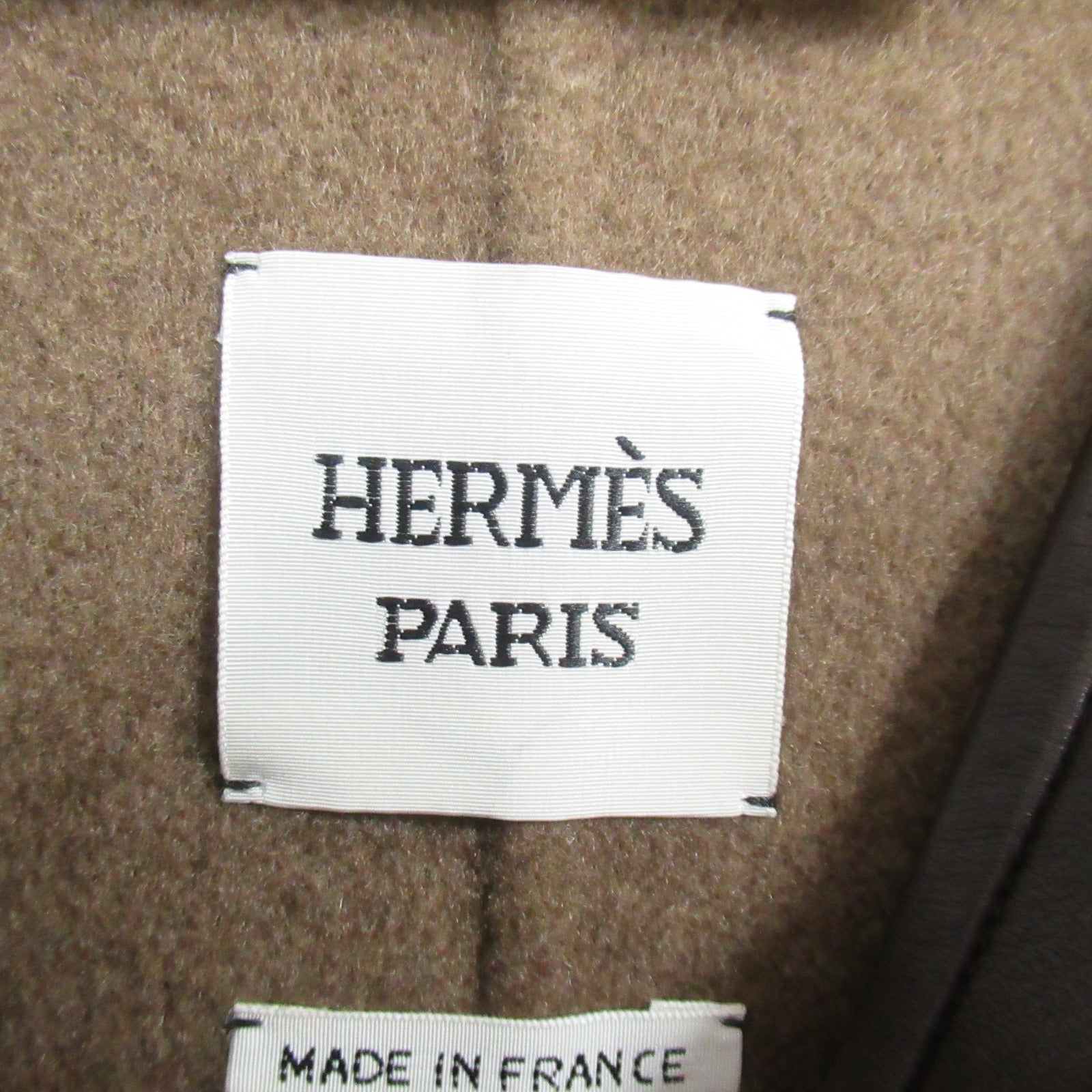 Hermes Cashmere Coat with Stole