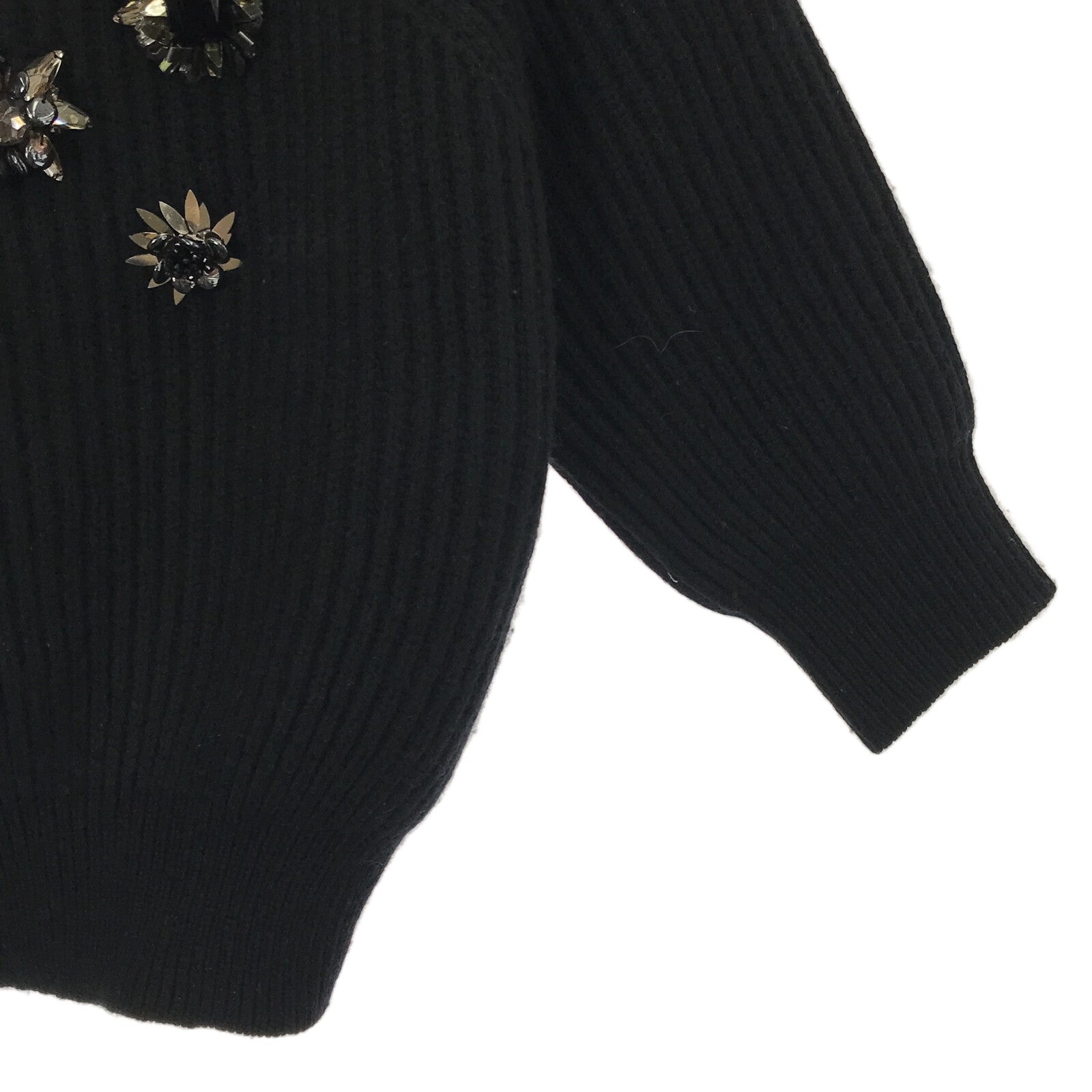 Dior Cashmere Knit Top Black Used