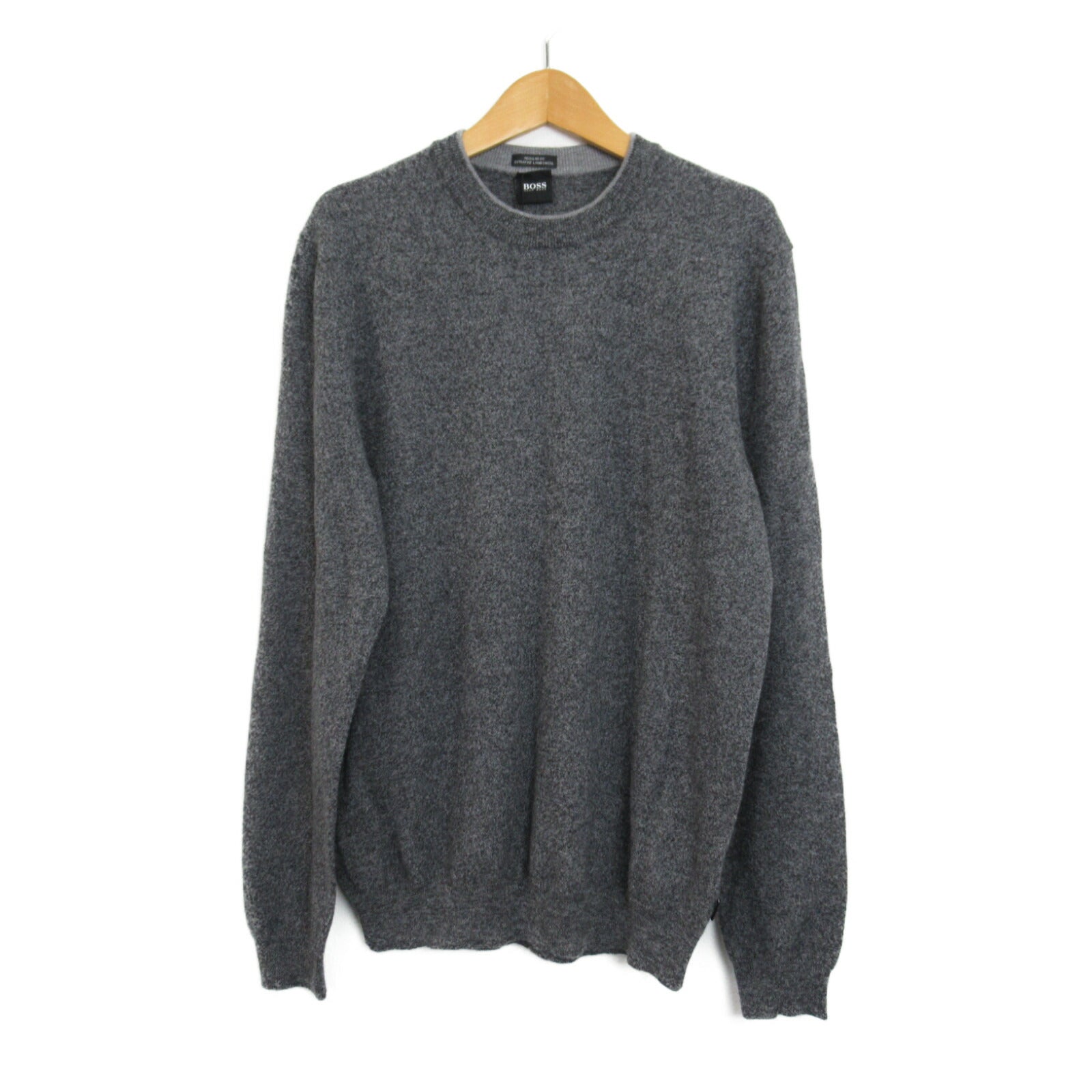 BOSS Wool Sweater Gray Unisex