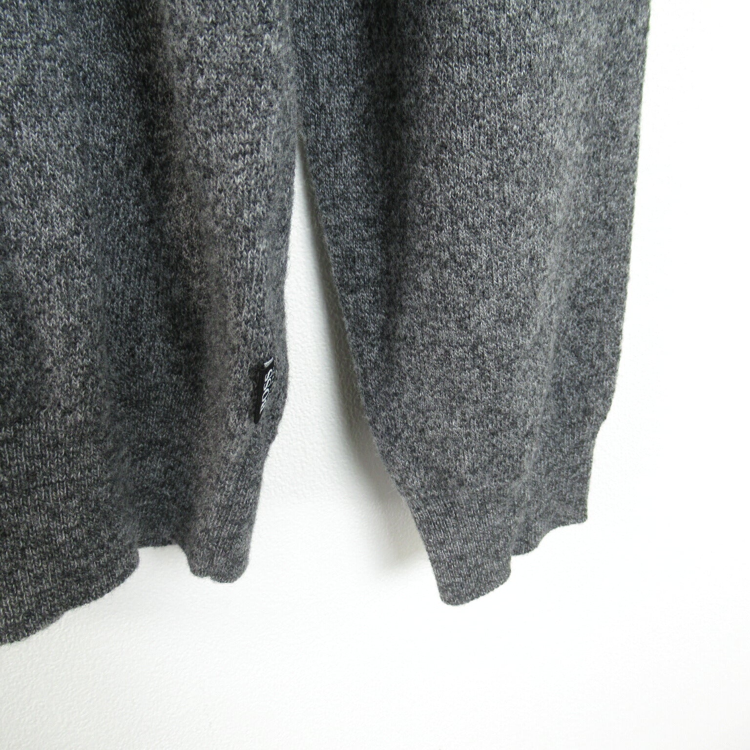 BOSS Wool Sweater Gray Unisex