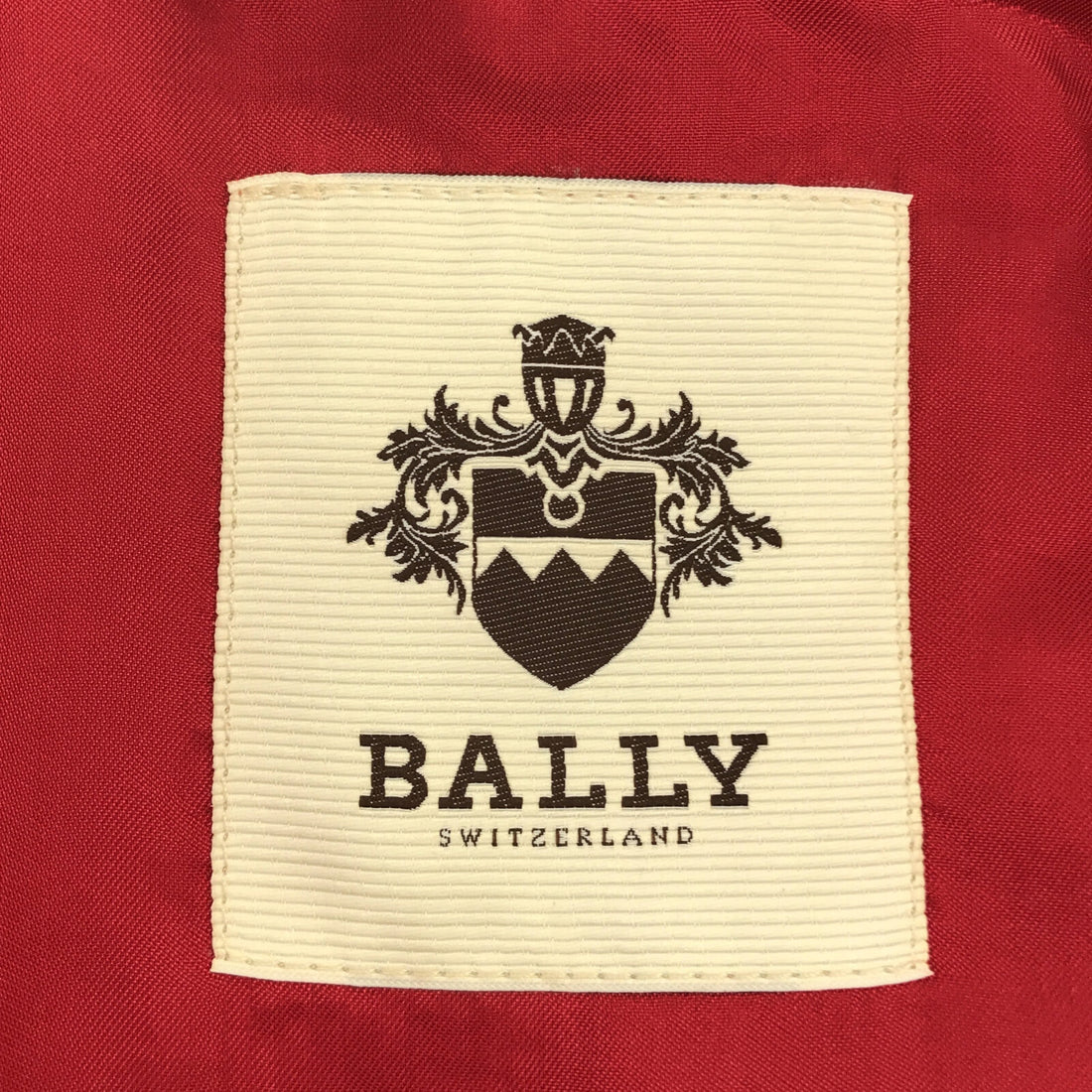 Bally Women's Leather Jacket Red