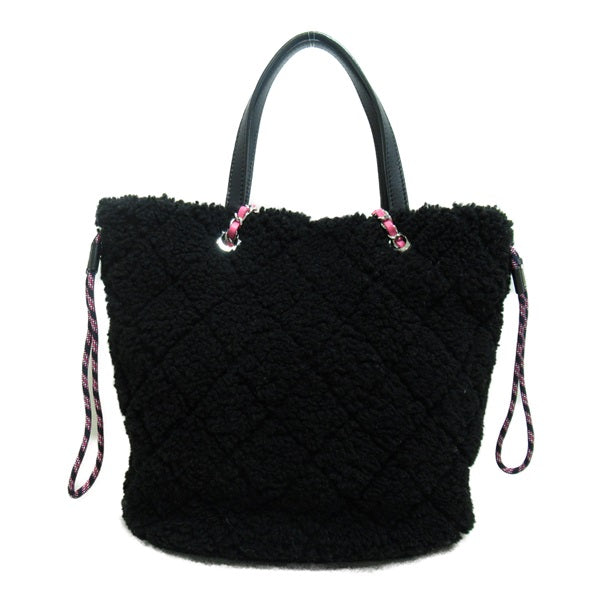 Quilted Shearling Coco Neige Tote AS0981