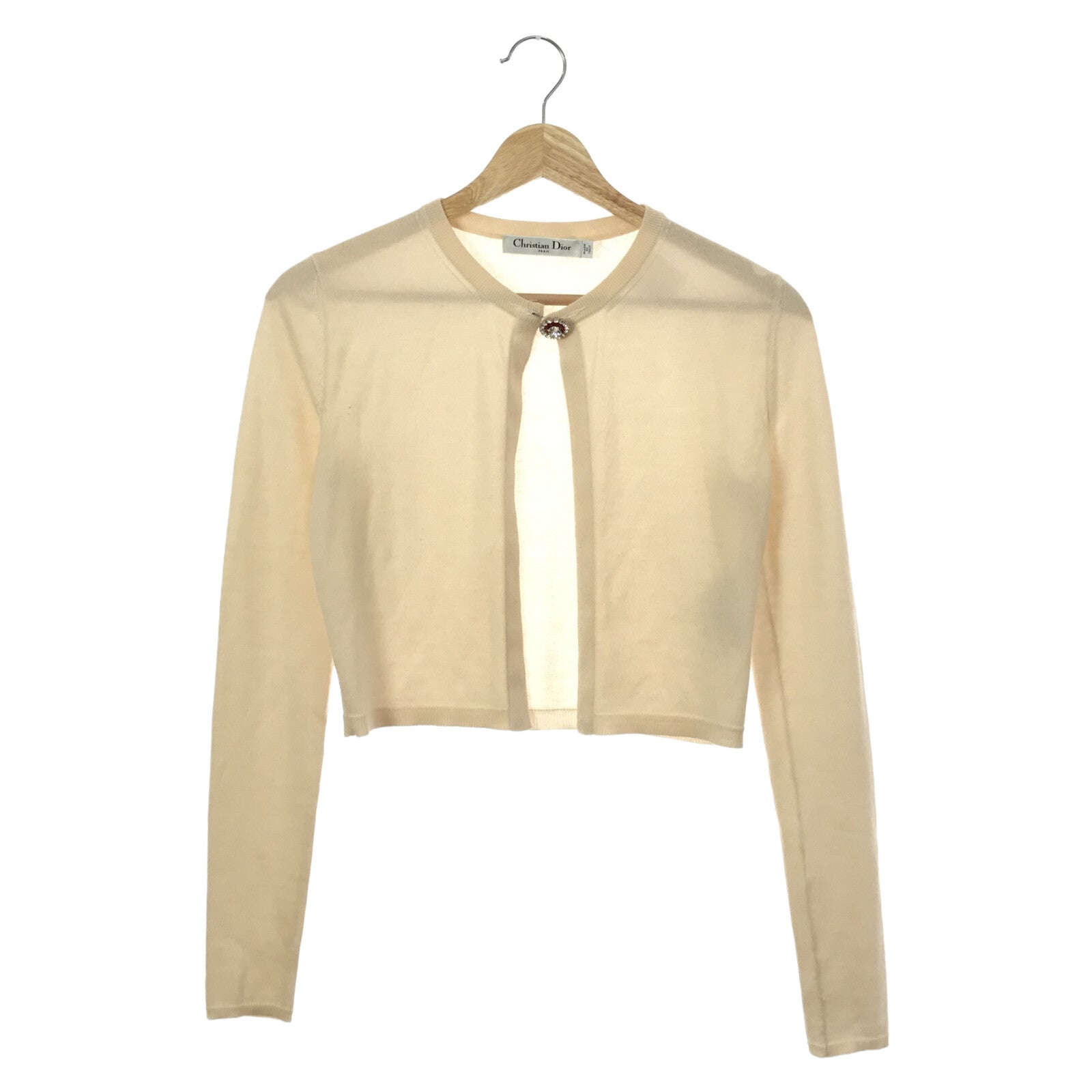 Dior Cashmere Cardigan White Women