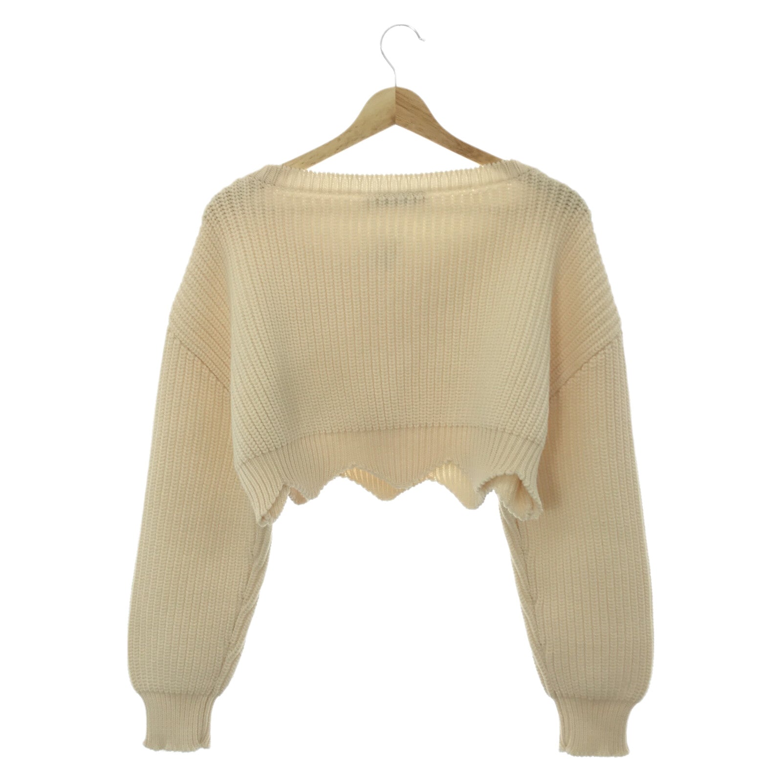 Dior Wool Short Sweater White