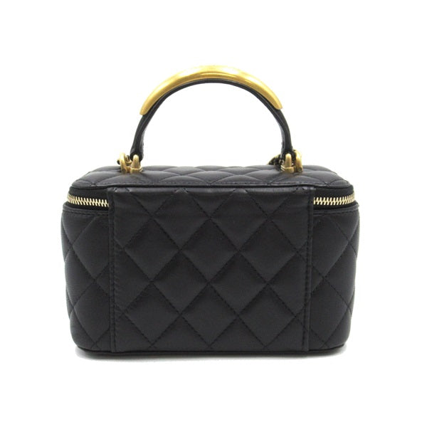 Quilted Leather Vanity Case on Chain AP2199
