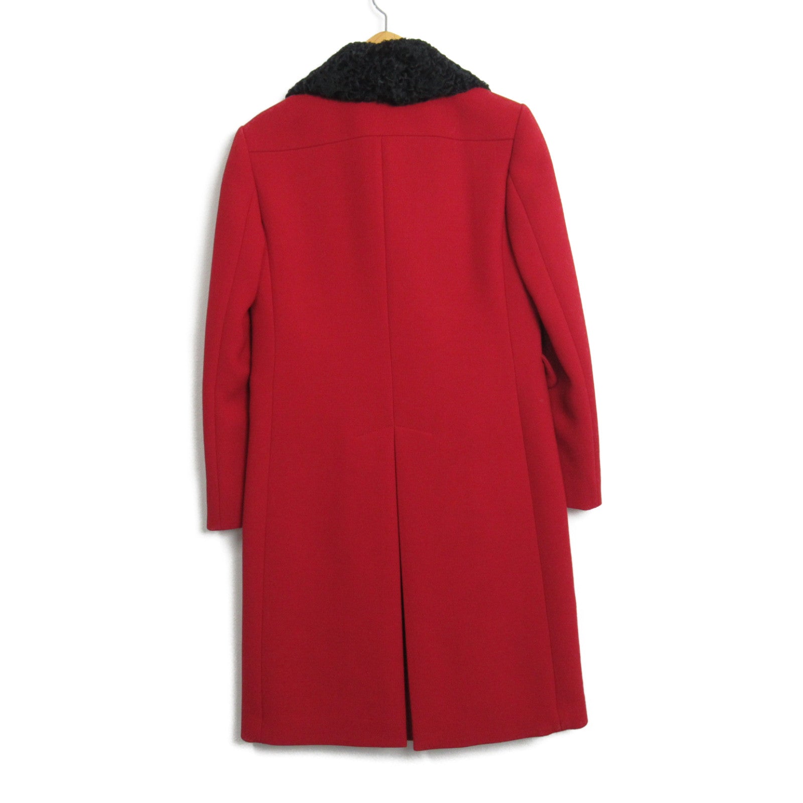 Miu Miu Wool Coat Outerwear Red