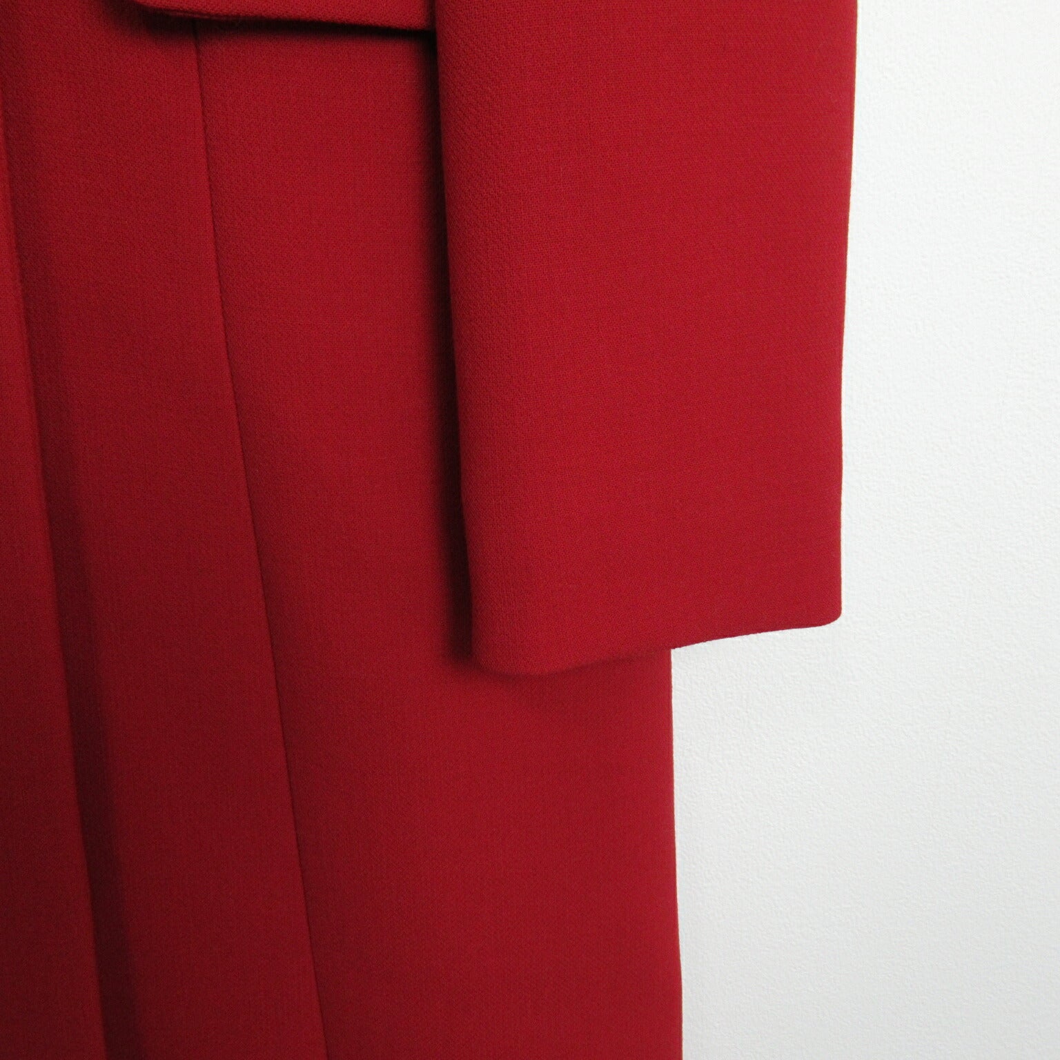 Miu Miu Wool Coat Outerwear Red