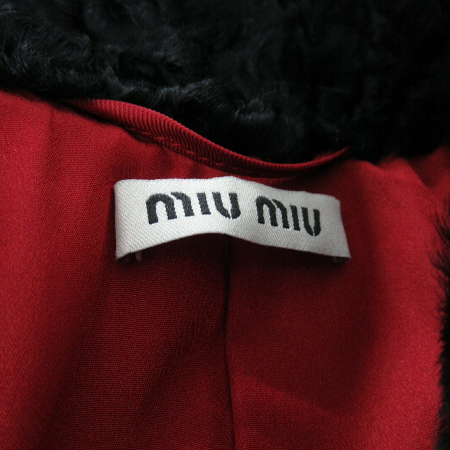 Miu Miu Wool Coat Outerwear Red