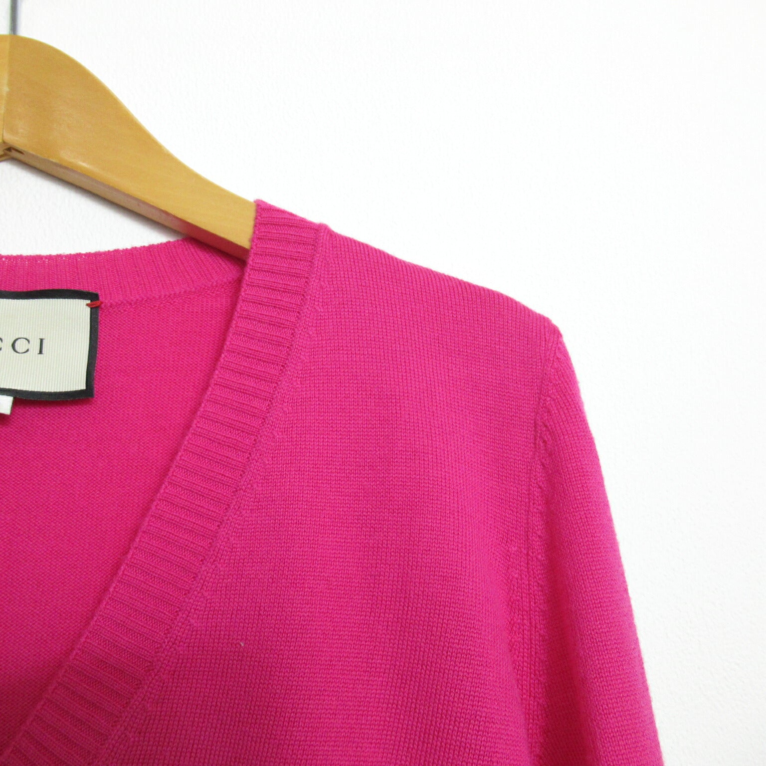 Gucci Wool Sweater Pink XS