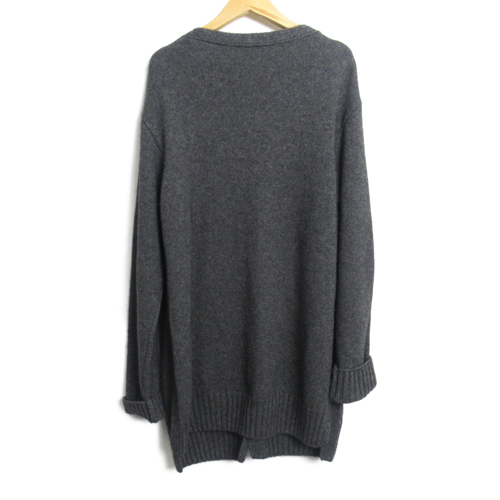 Celine Wool Cardigan Gray S