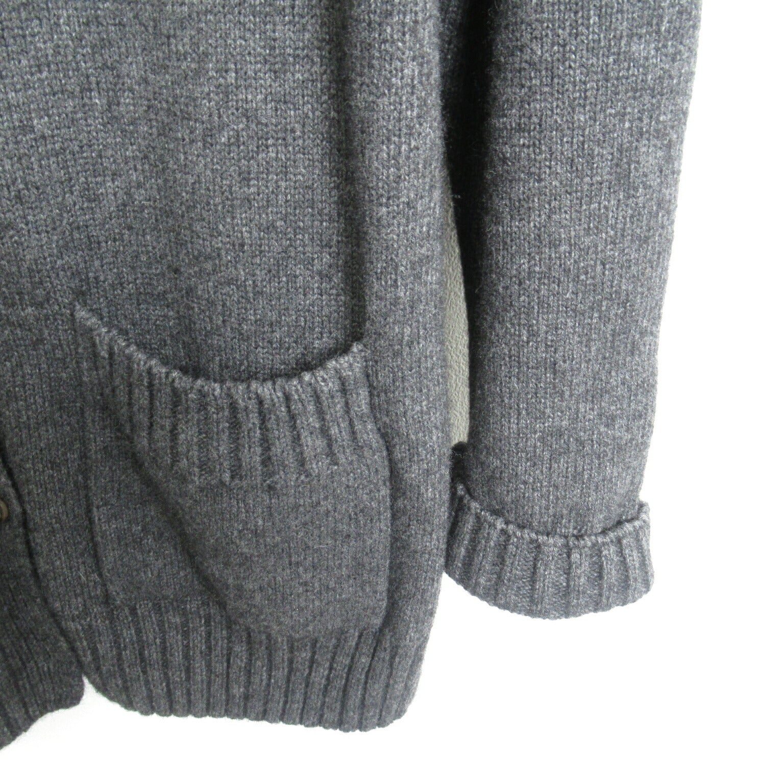 Celine Wool Cardigan Gray S