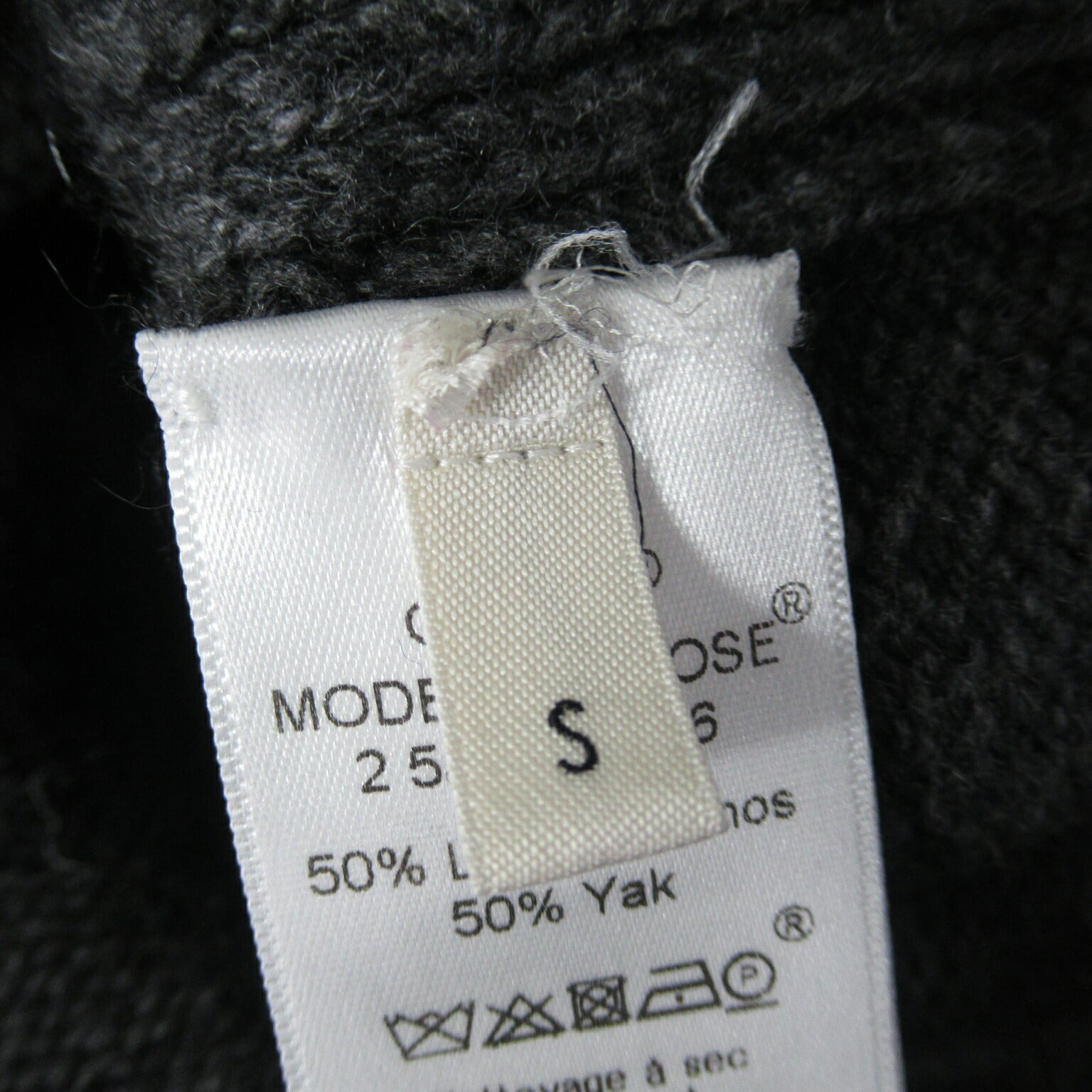 Celine Wool Cardigan Gray S