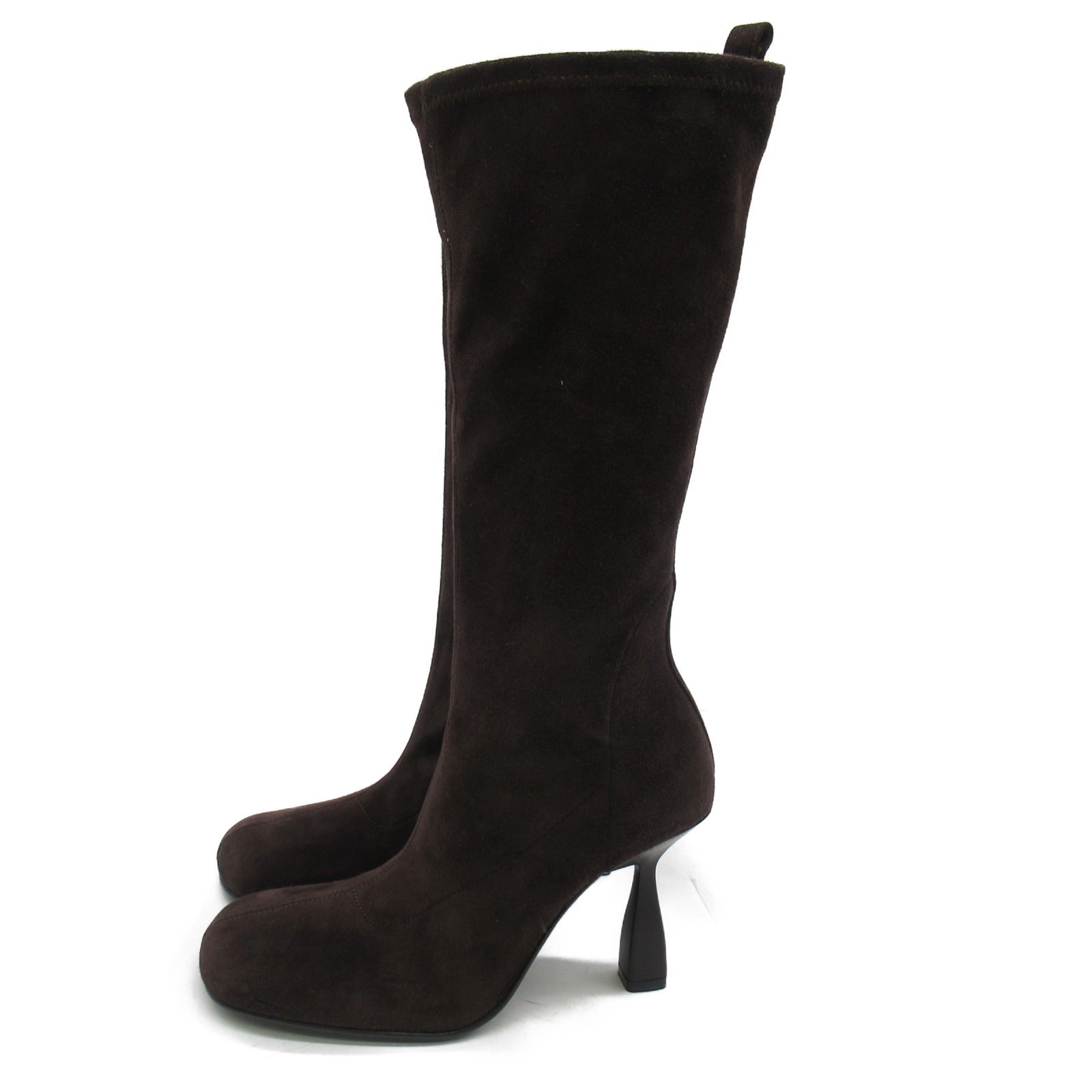 Hermes Suede Boots Brown Women