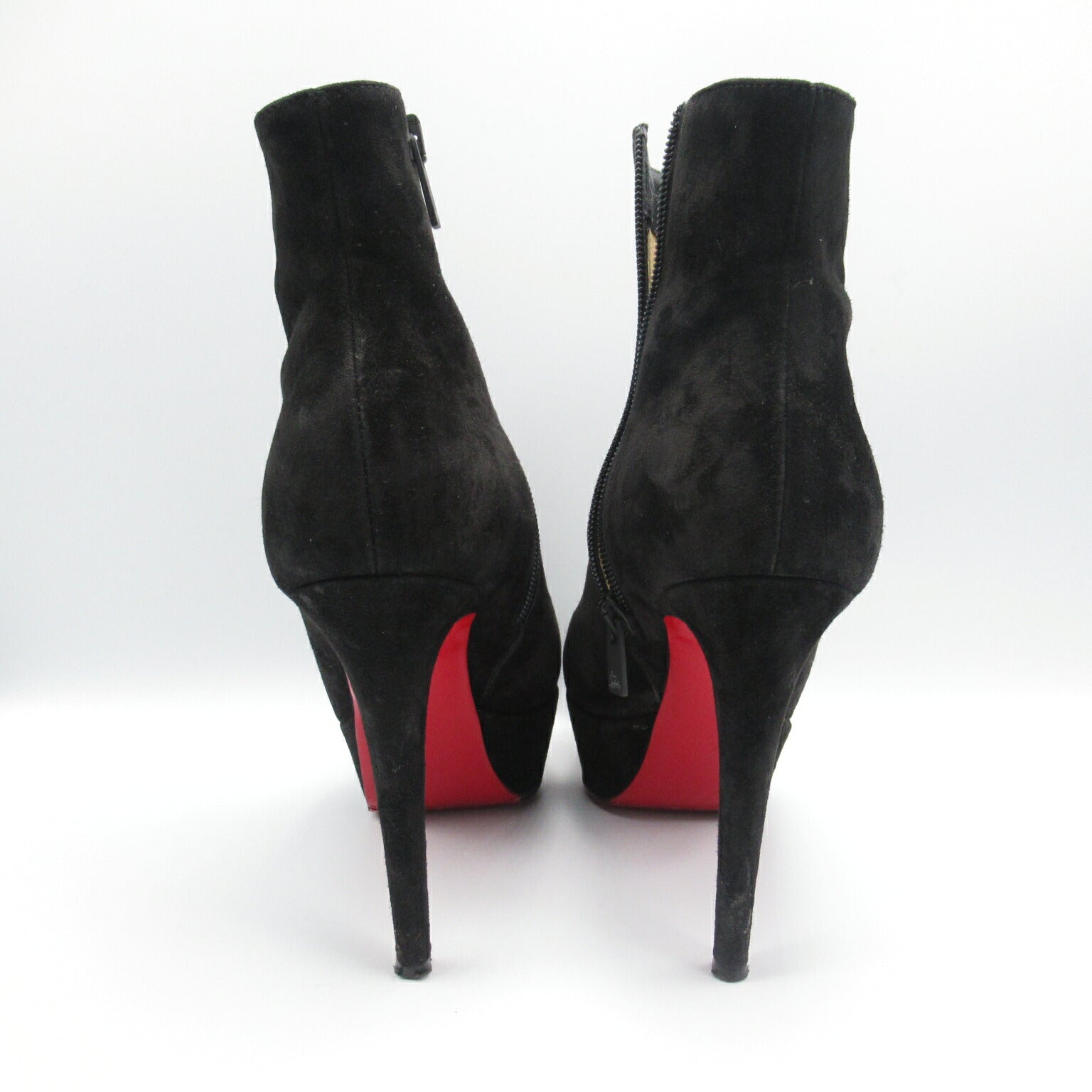 Christian Louboutin Suede Boots Black