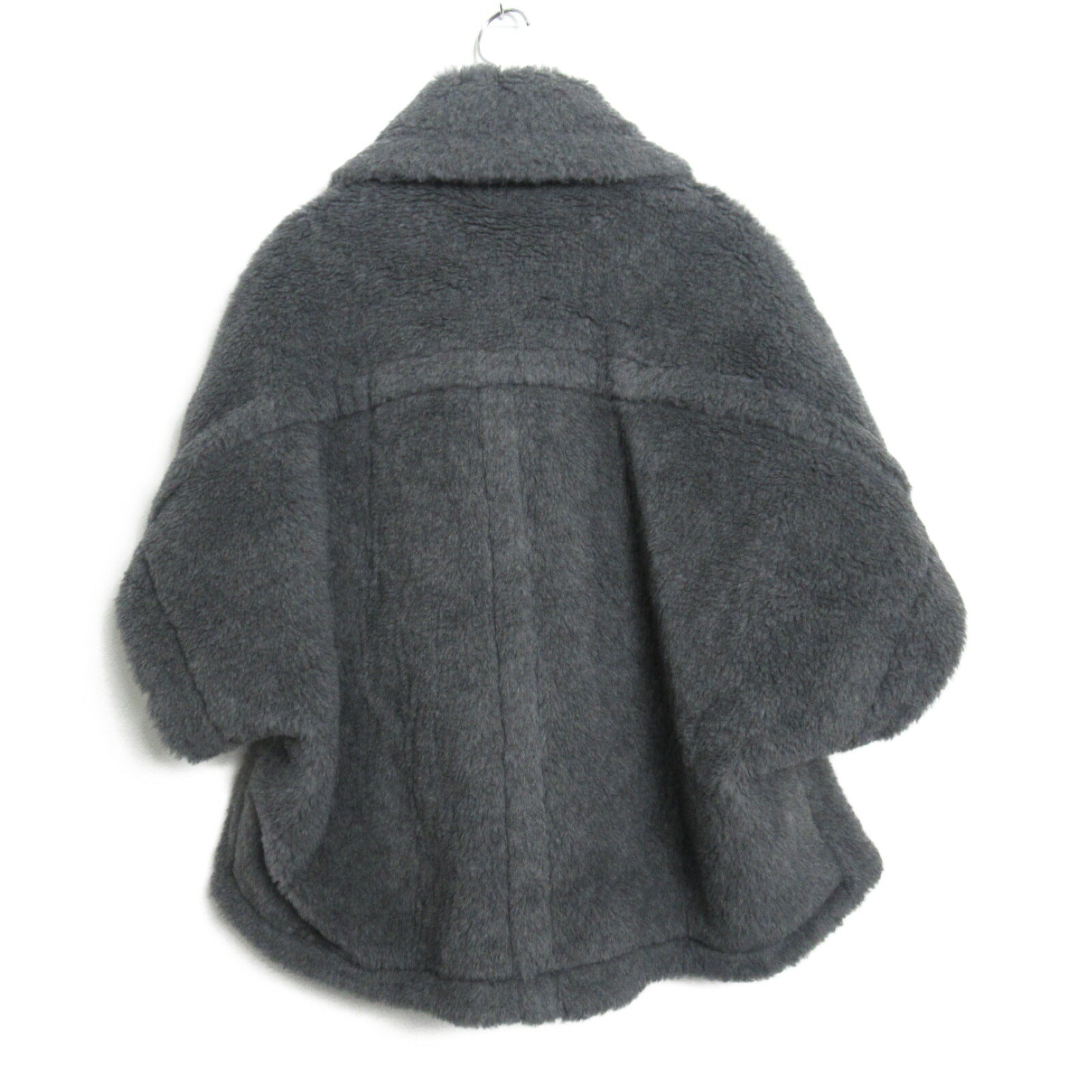 Max Mara Wool Alpaca Teddy Poncho