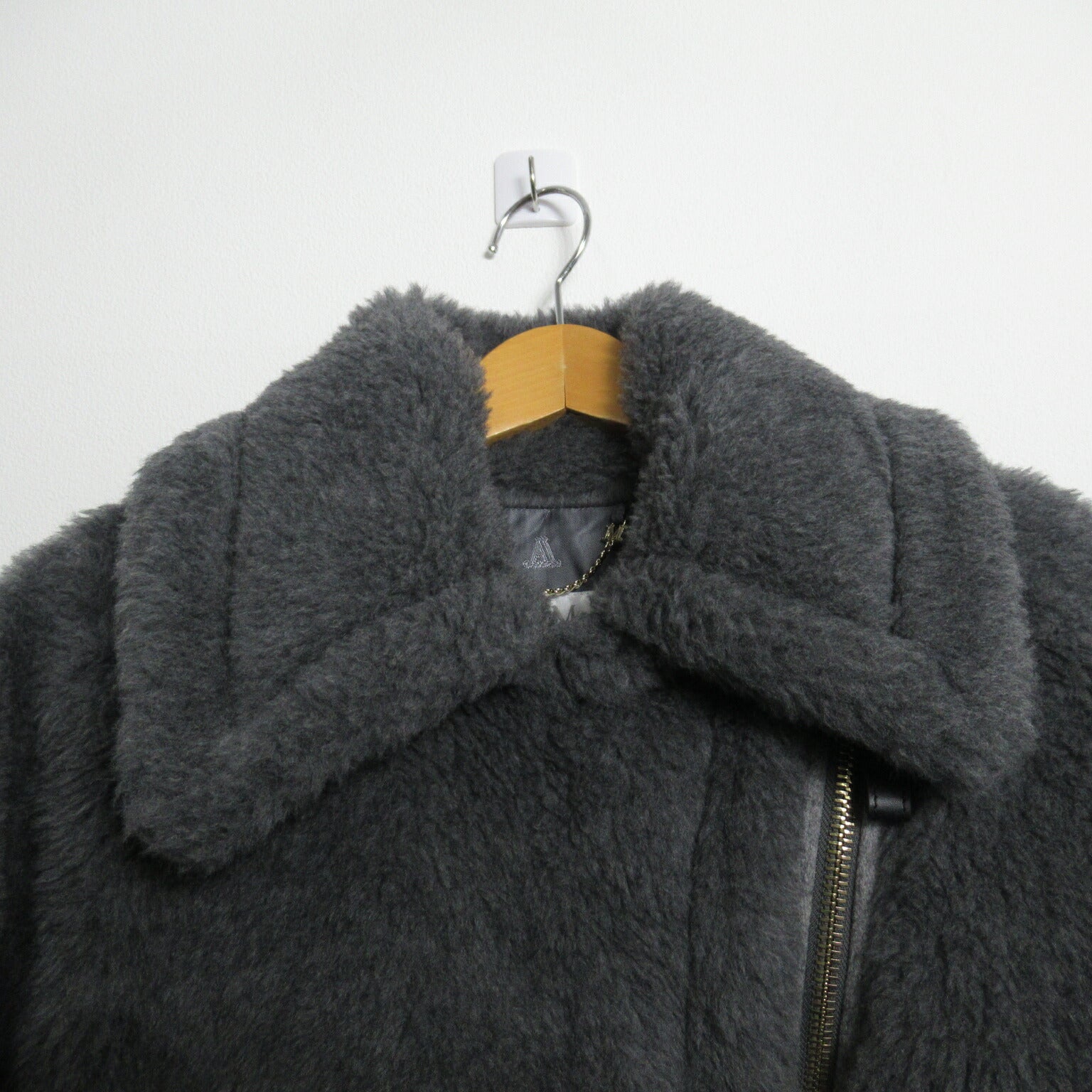 Max Mara Wool Alpaca Teddy Poncho