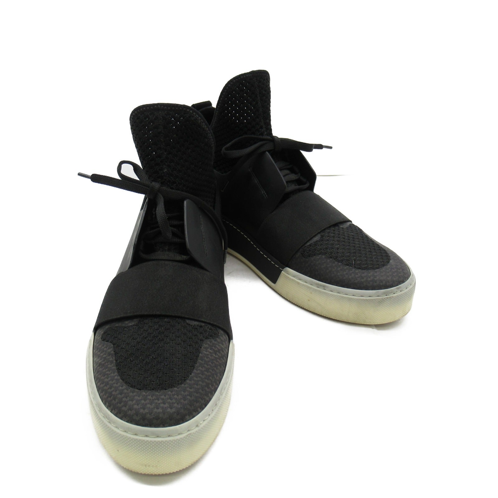 Balenciaga Men's Canvas Sneakers Black