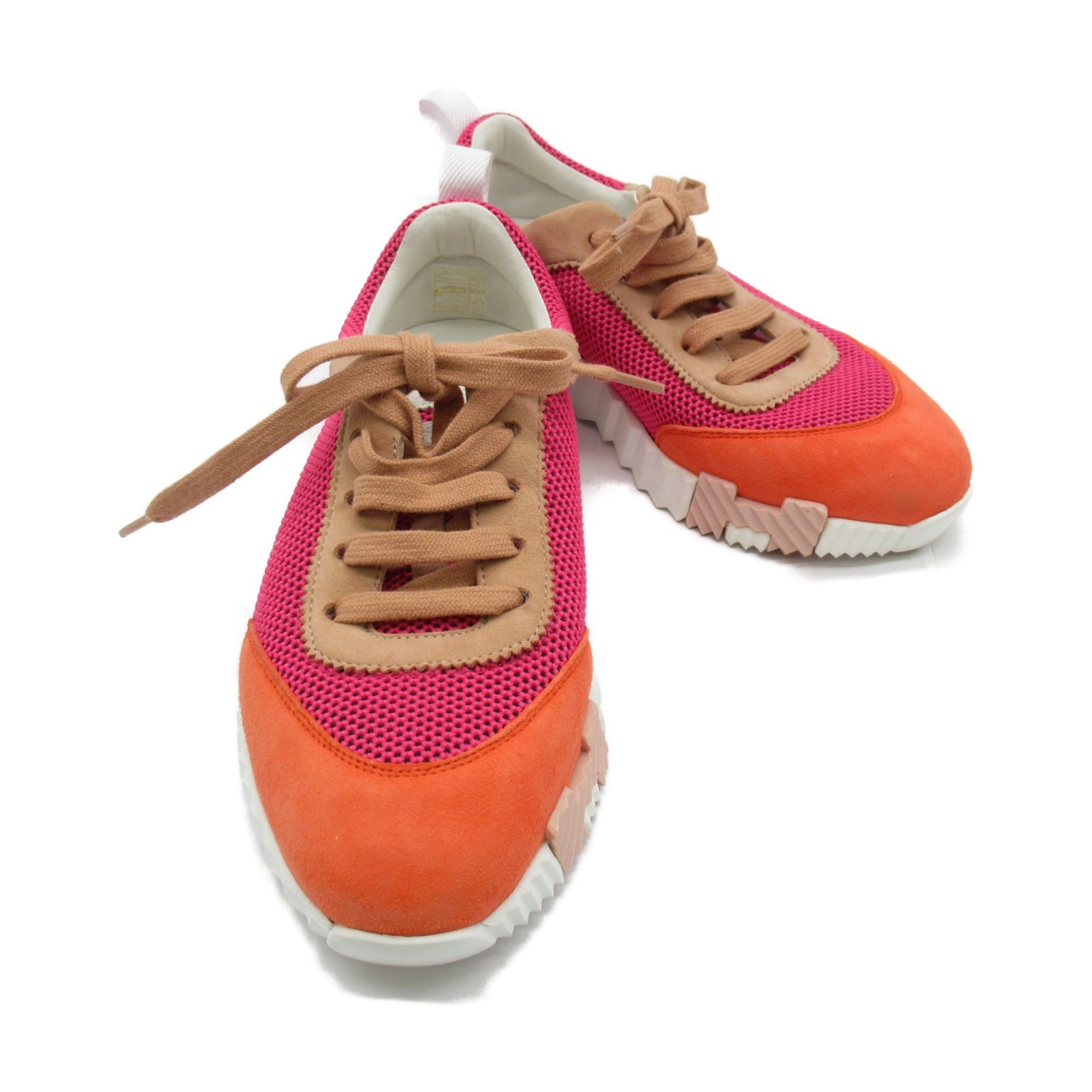 Hermes Canvas Sneakers Pink