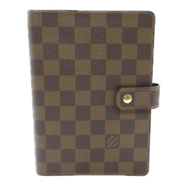 Louis Vuitton Agenda MM Day Planner Cover Canvas Notebook Cover R20240 in Good condition