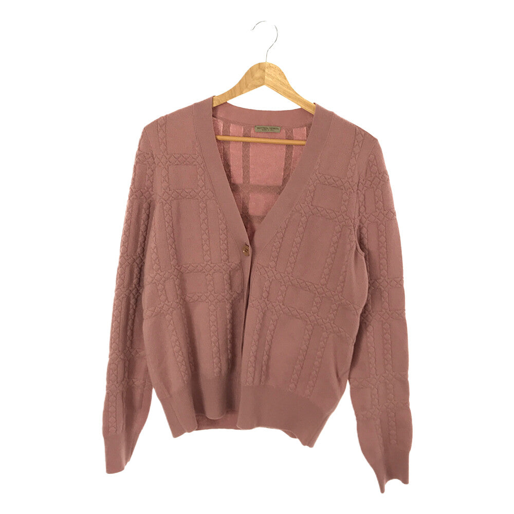 Bottega Veneta Cashmere Cardigan Pink