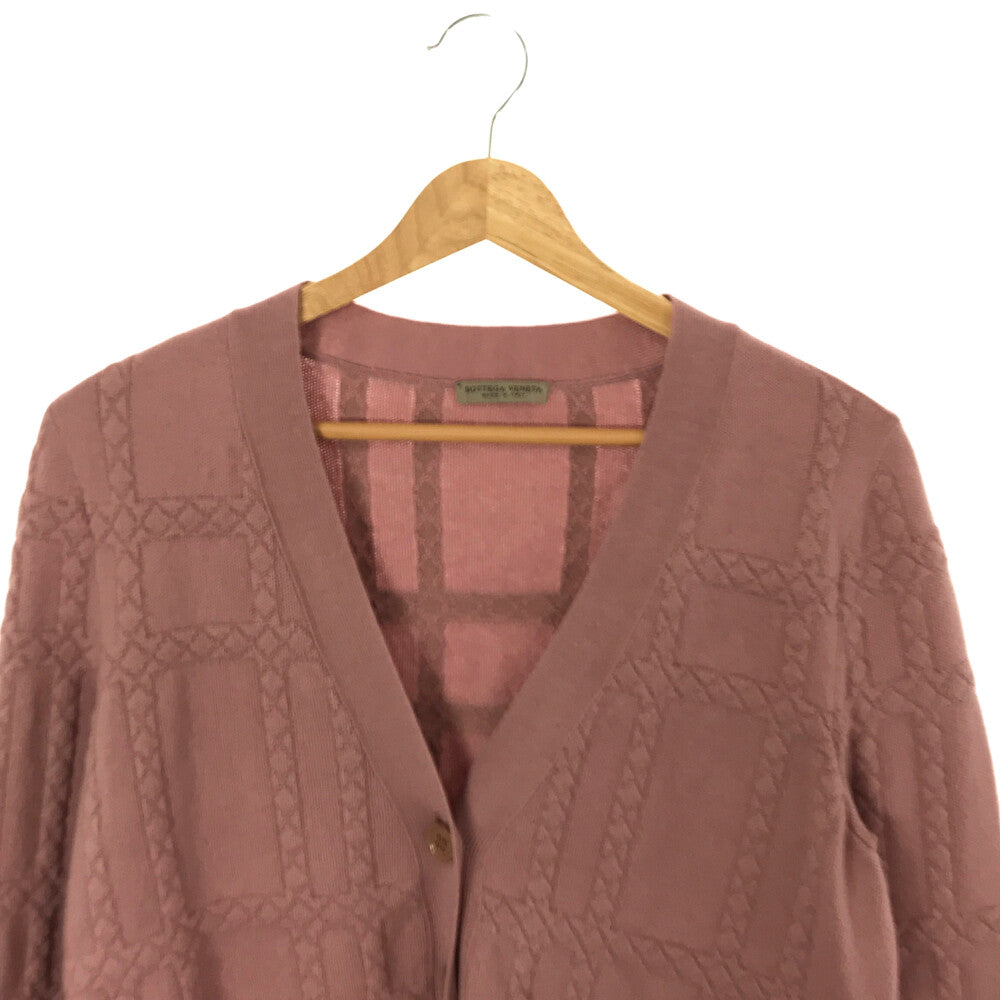 Bottega Veneta Cashmere Cardigan Pink