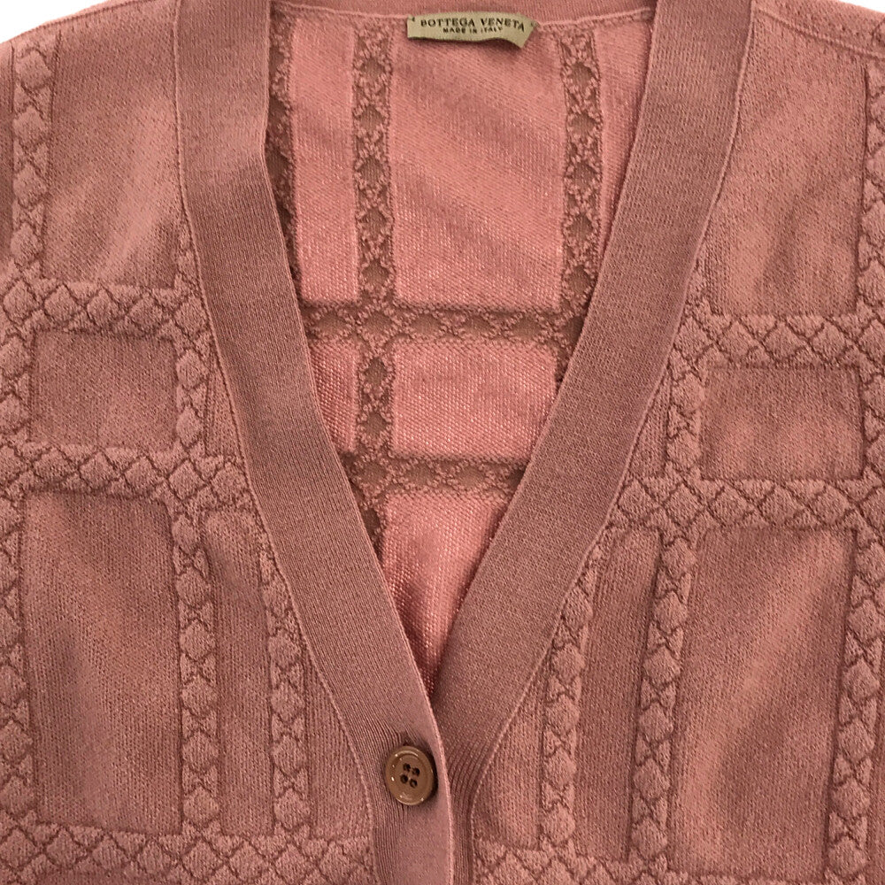 Bottega Veneta Cashmere Cardigan Pink