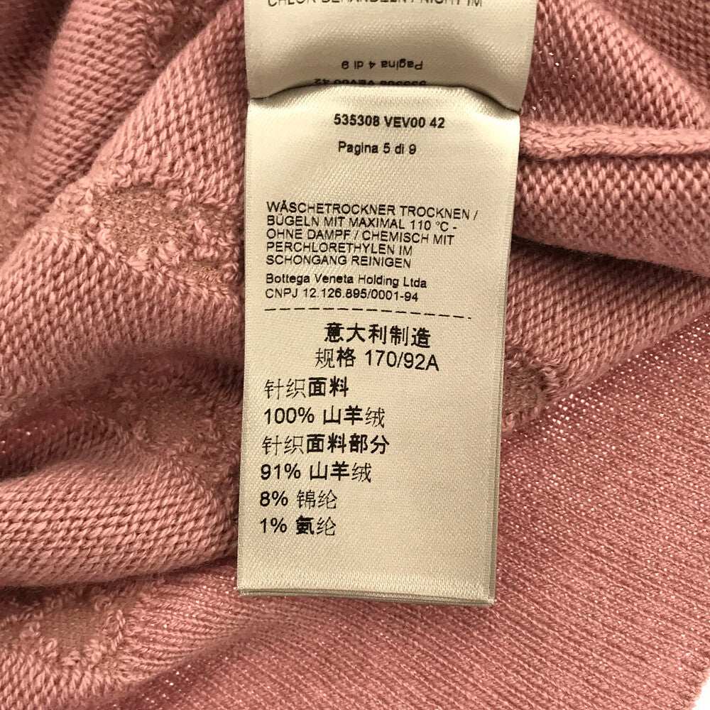 Bottega Veneta Cashmere Cardigan Pink