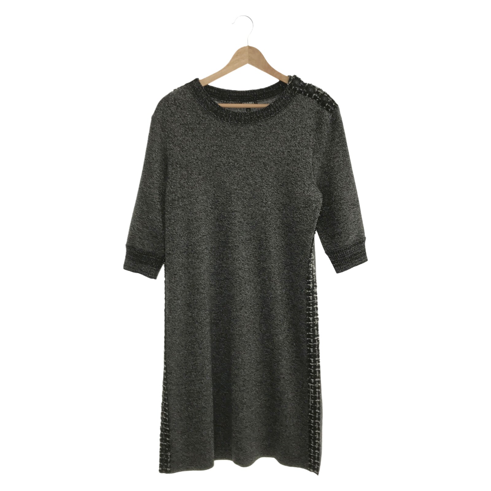 Chanel Wool Dress Gray P57394K07554