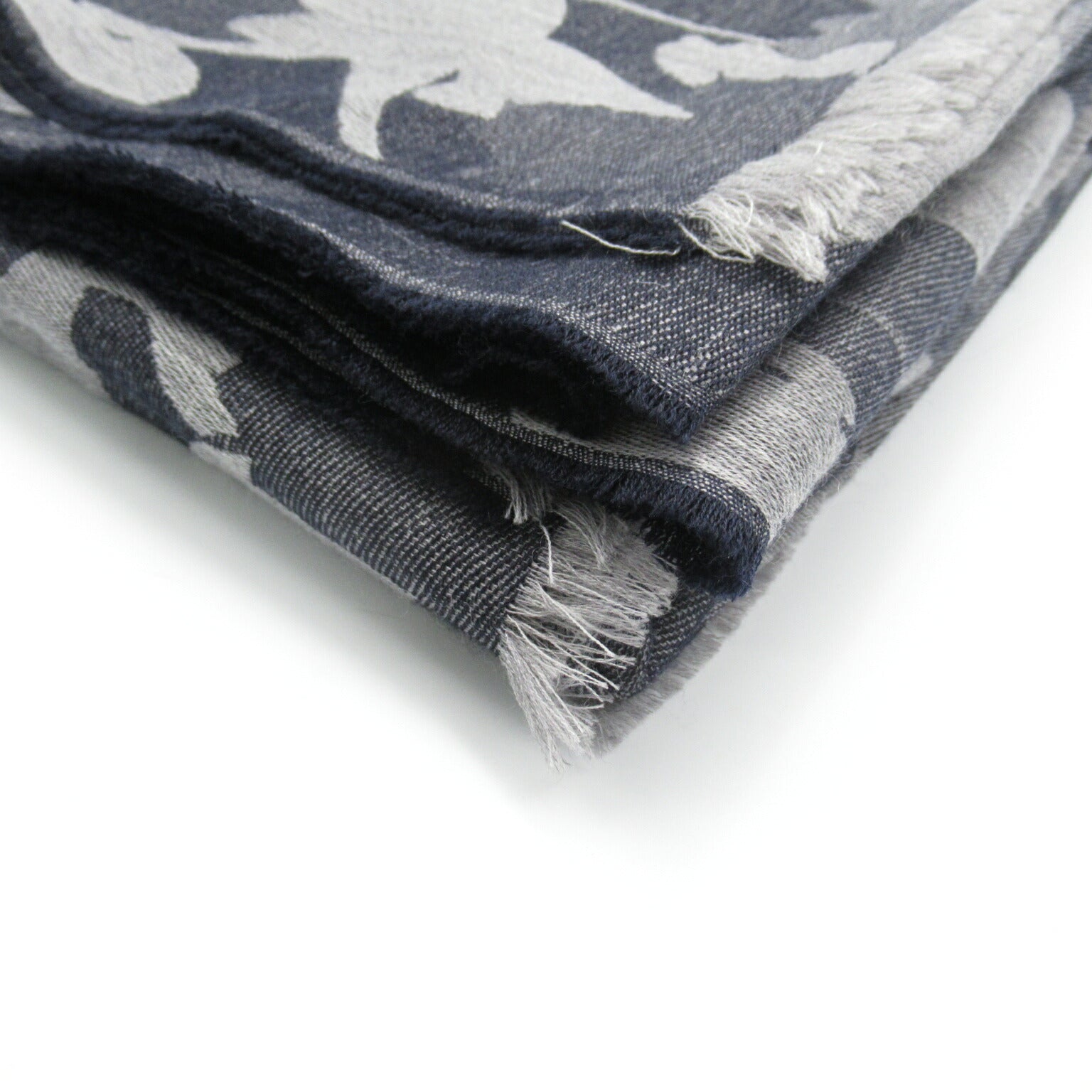 Chanel Cashmere Scarf Navy