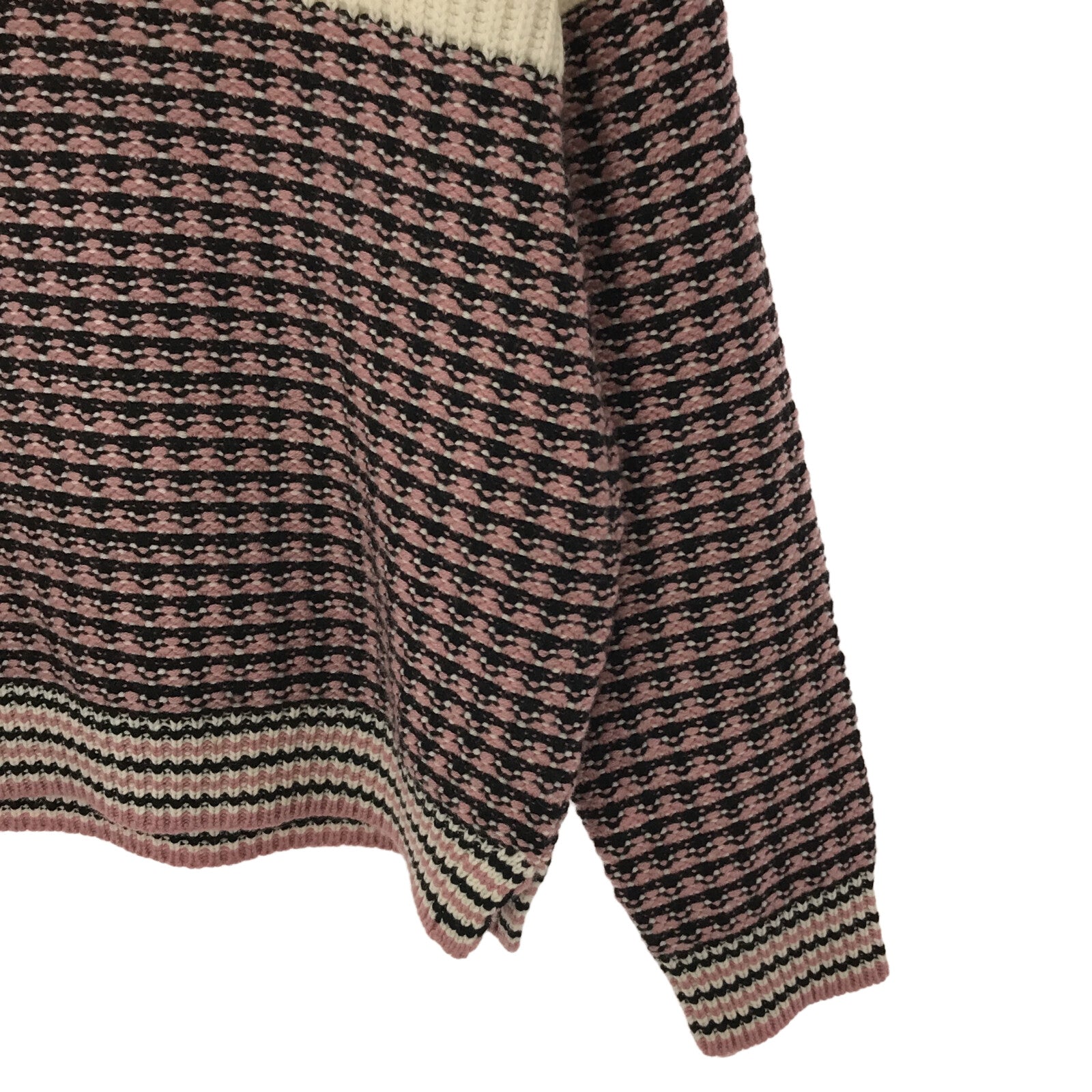 Fendi Wool Turtleneck Sweater Pink