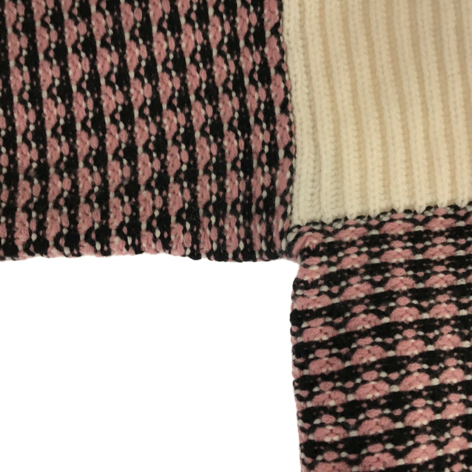 Fendi Wool Turtleneck Sweater Pink