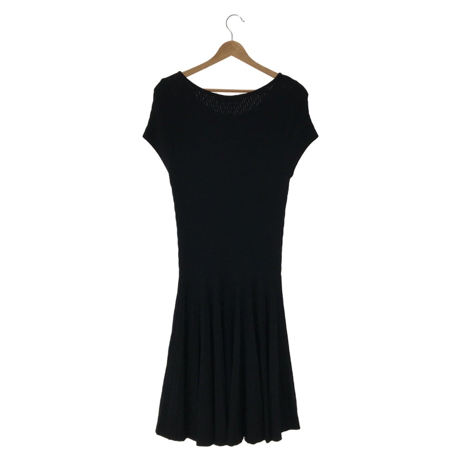 Valentino Rayon Knit Dress Navy