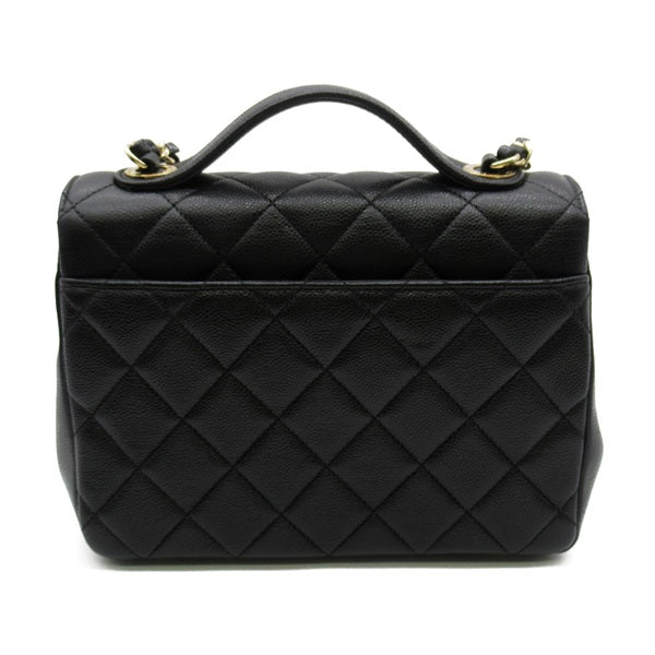 Quilted Caviar Business Affinity Bag
