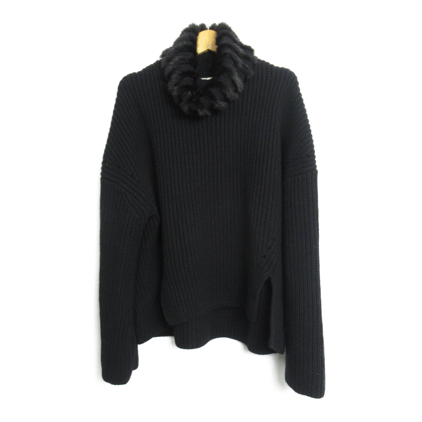 Fendi Cashmere Turtleneck Sweater Women Black