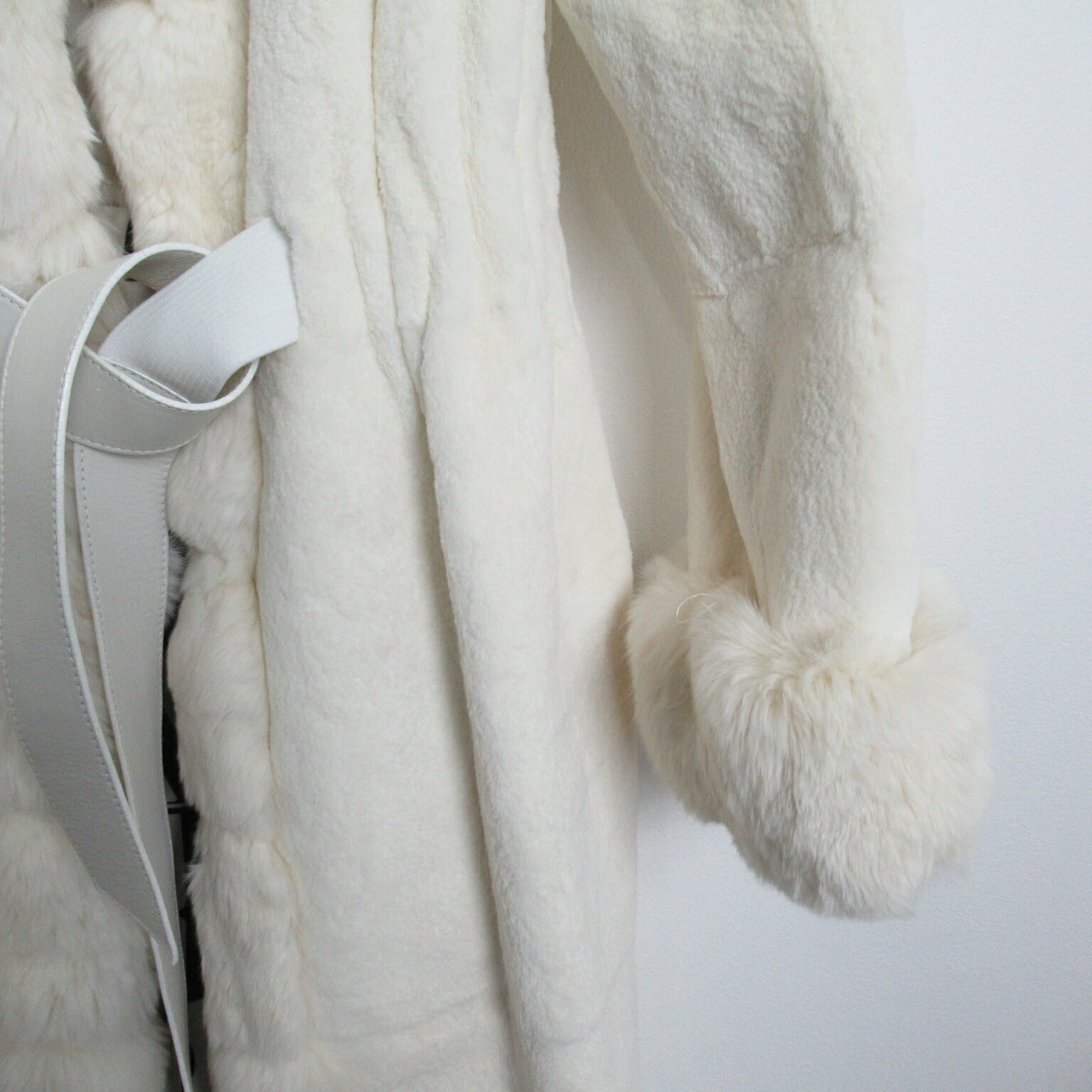 Valentino Mink Fur Coat with Belt