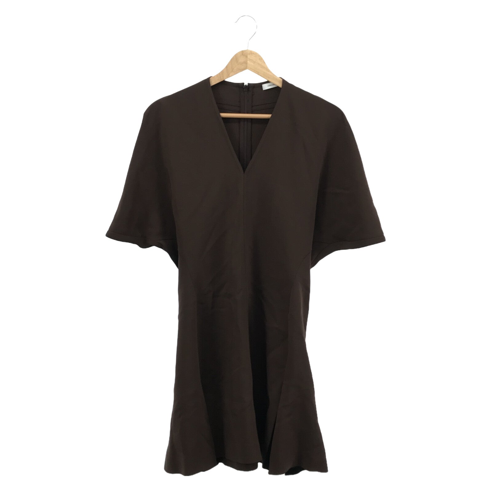 Salvatore Ferragamo Rayon Dress Brown