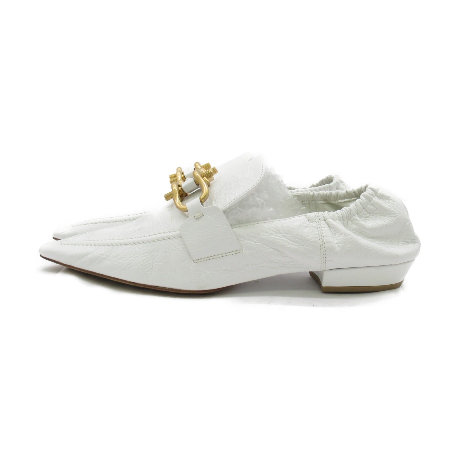 Bottega Veneta Leather Loafers White