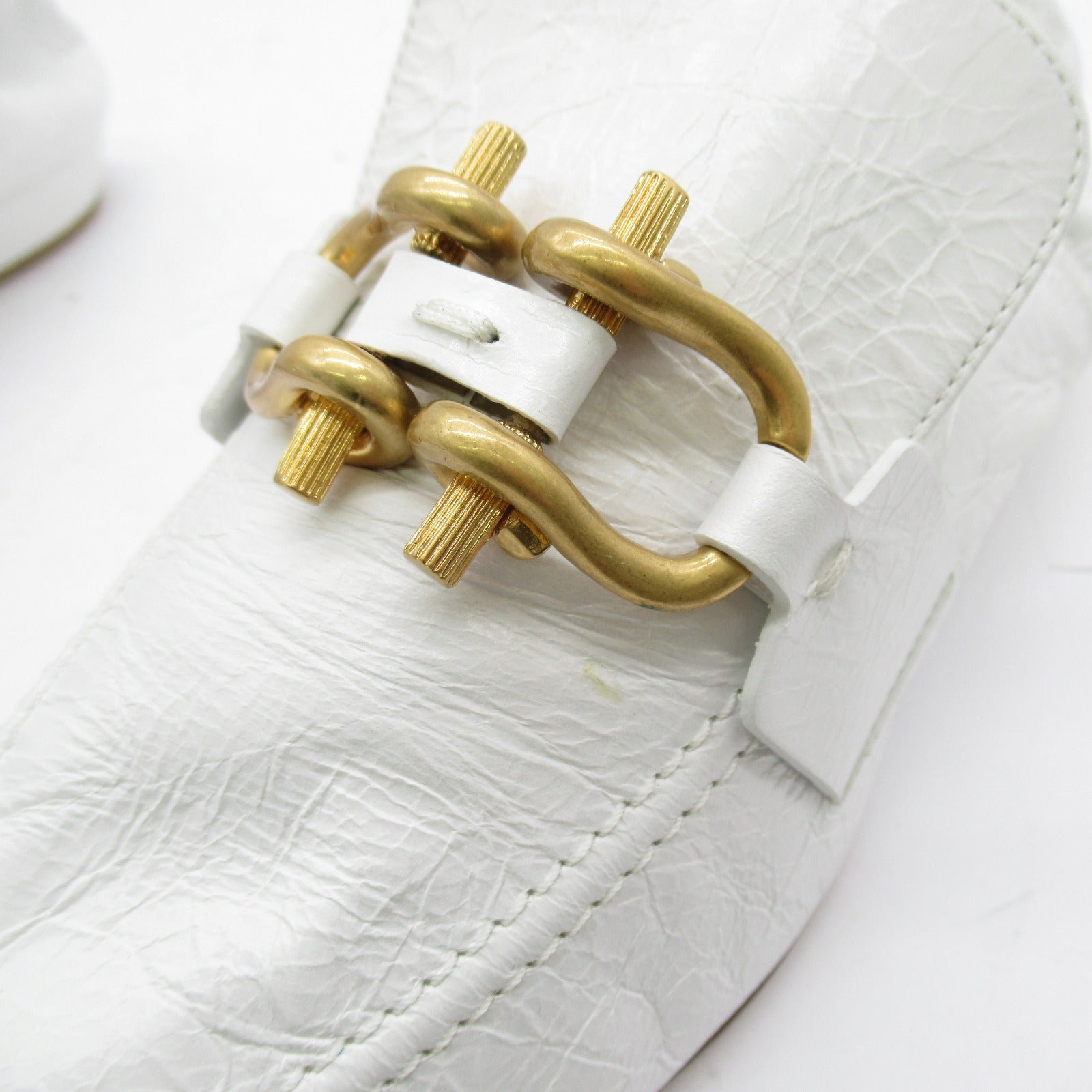 Bottega Veneta Leather Loafers White